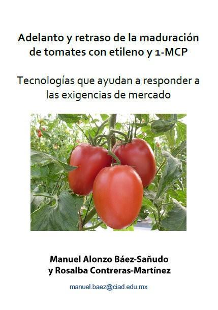 Adelanto y retraso de la maduración de tomates con etileno y 1-MCP