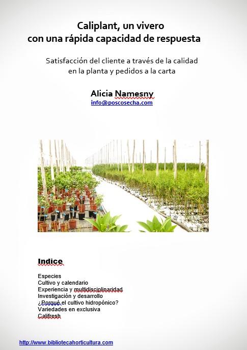 Caliplant, un vivero con una rápida capacidad de respuesta