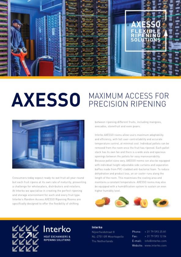 Axesso, máximo acceso a una maduración con precisión - Catálogo