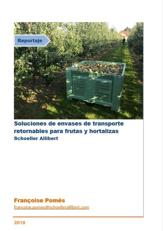 Soluciones de envases de transporte retornables para frutas y hortalizas